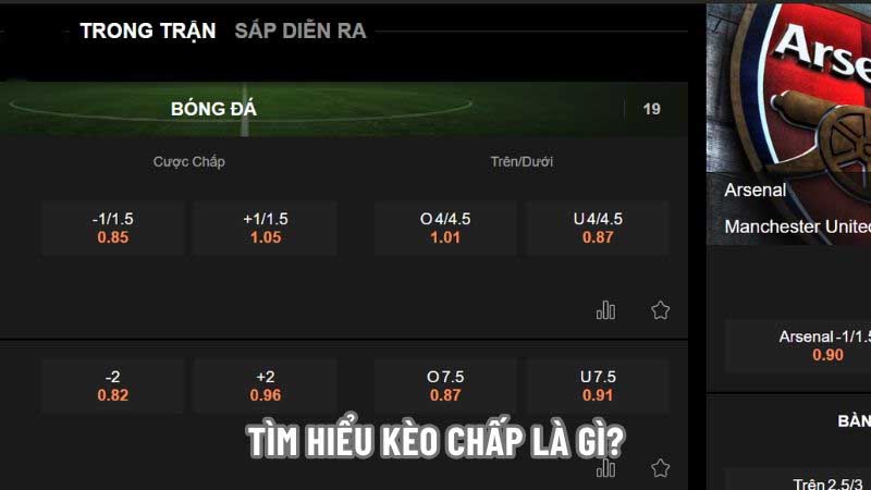 Tìm hiểu sơ lược về bộ môn kèo chấp là gì?