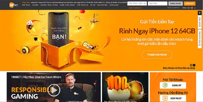 188Bet nhà cái có tiềm lực tài chính mạnh mẽ