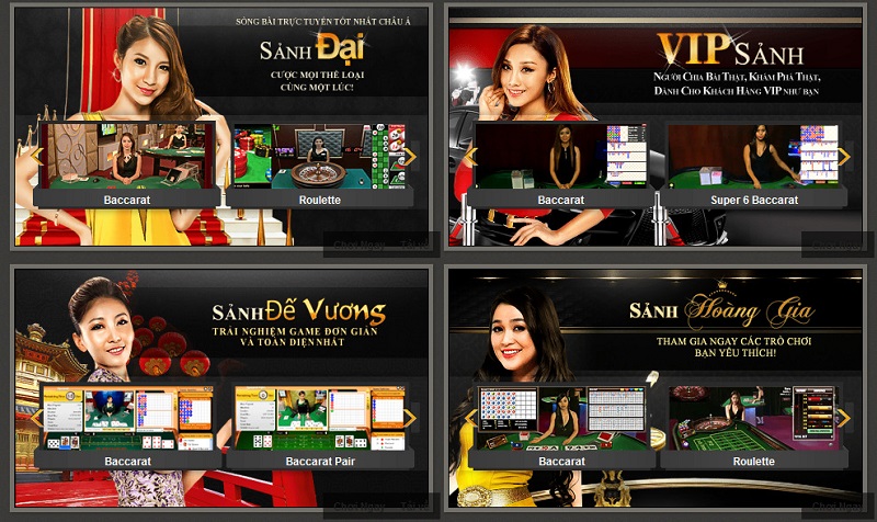 Sòng bài Casino trực tuyến