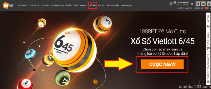 Xổ số với tỷ lệ trả thưởng lớn